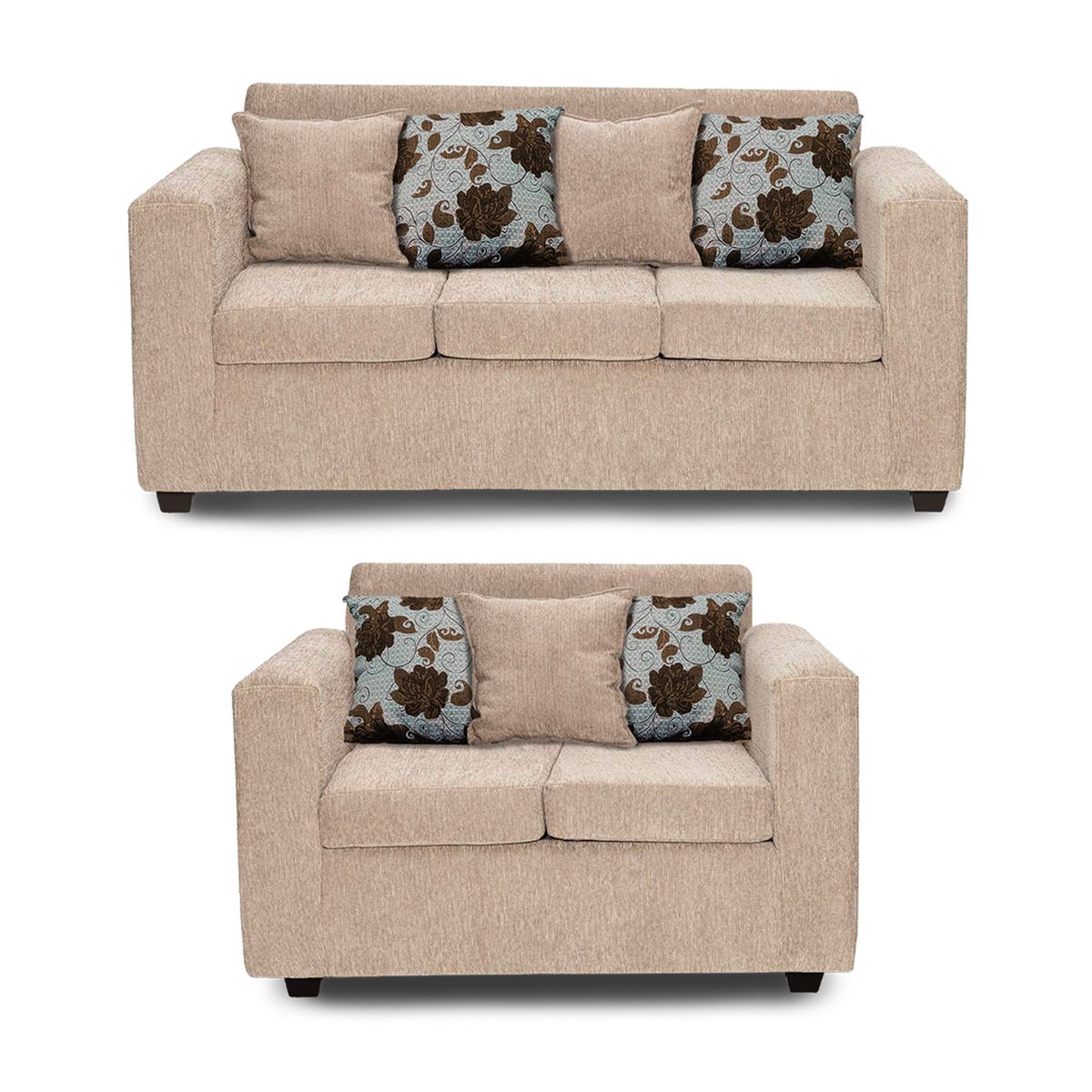 ADONIS LEUDH - Living 3+2 Ezeiza Chenille Beige