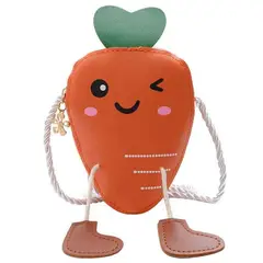 GENERICO - Cartera linda para niña de cuero sintético 14×11cm