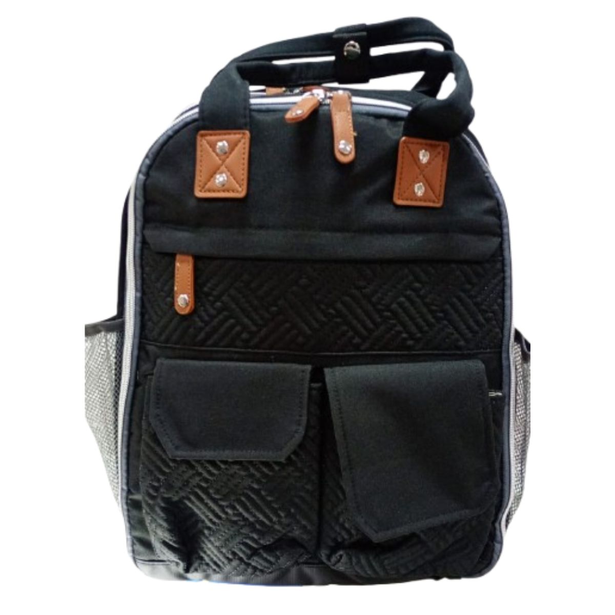 GENERICO - Pañalera Bolso Multifuncional Dos Compartimientos + Mudador