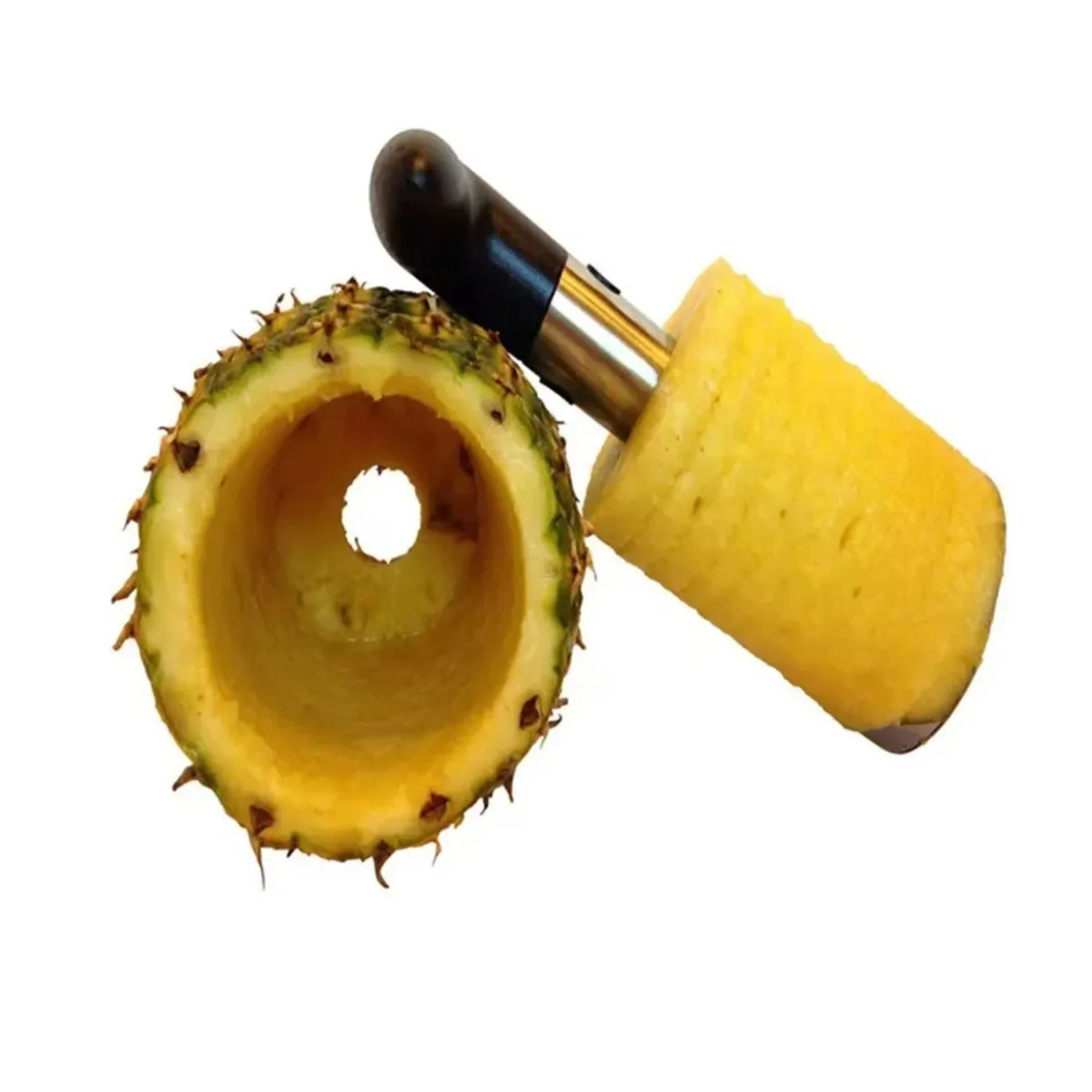 GENERICO - Extractor Corazon Piña Cortador Rebanador Picador Cocina