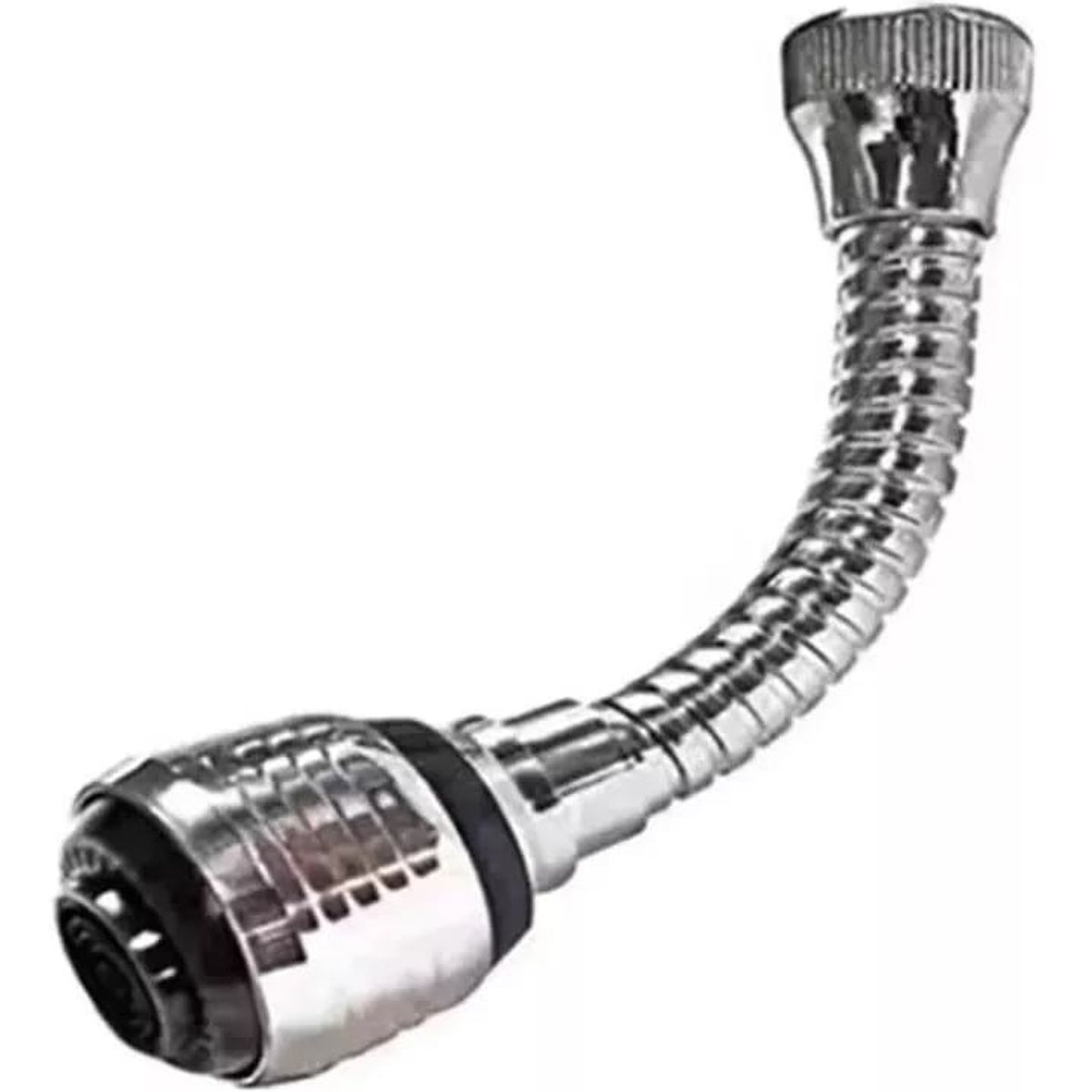 GENERICO - Extension Flexible Llave Agua 360 Cocina Baño Color Plateado