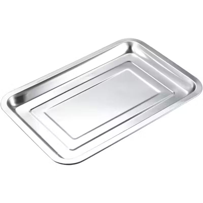 GENERICO - Bandeja Profunda Horno Parrilla Acero Multiuso 40 x 30cm