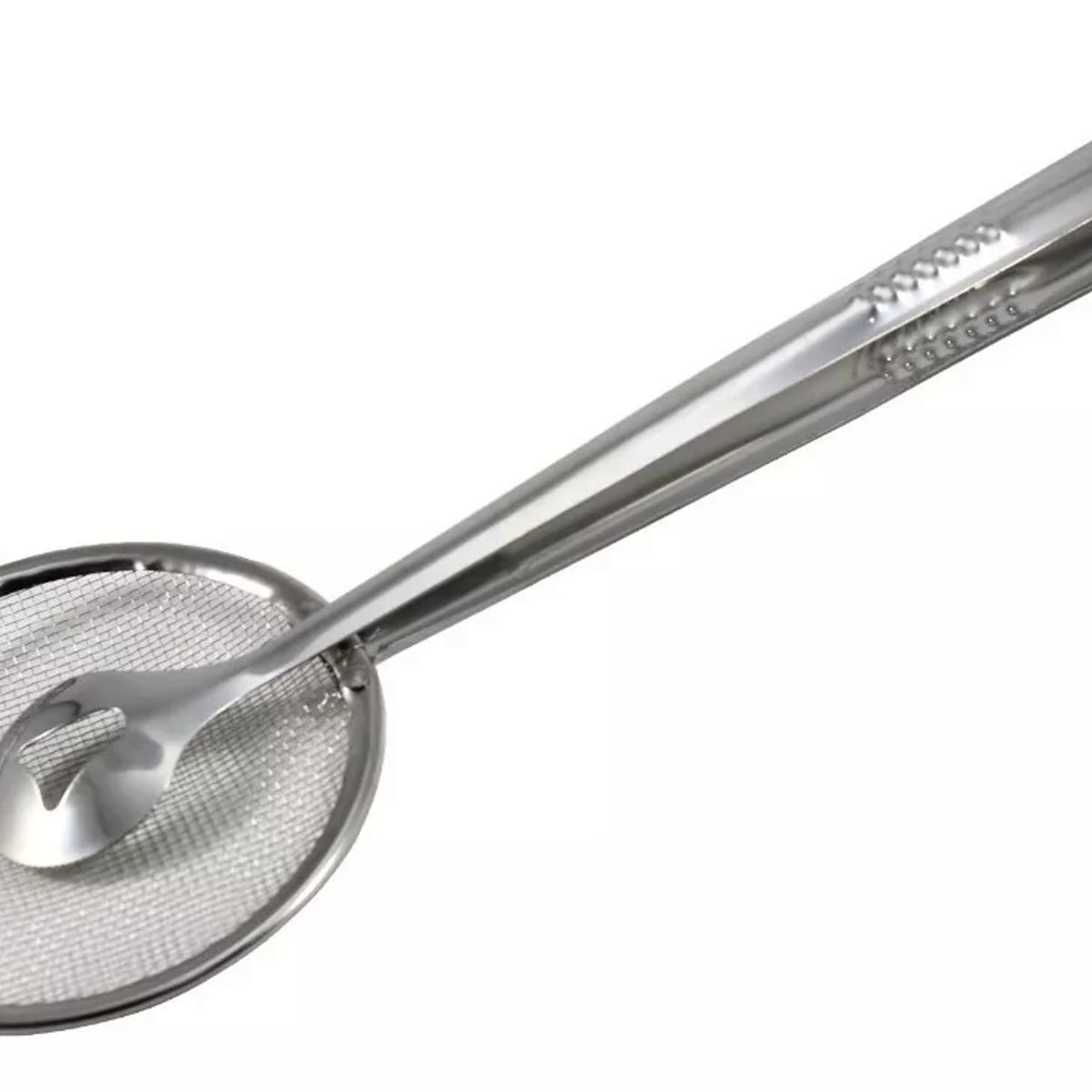 GENERICO - Pinzas Con Colador Para Frituras Acero Cocina