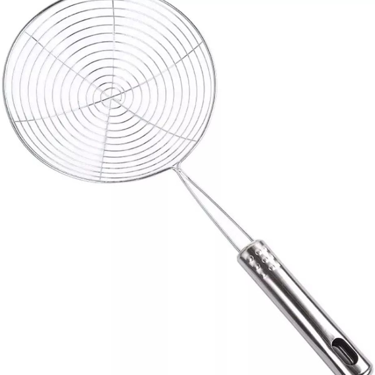GENERICO - Colador Para Frituras 19cm Multiuso Acero Cocina.
