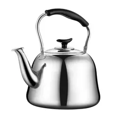 GENERICO - Tetera Cuello Cisne Acero 1 Litro Cocina Hogar