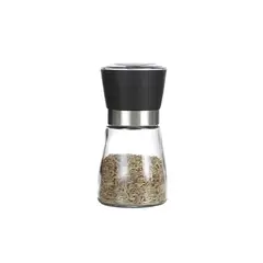 GENERICO - Salero Molinillo 13 cm Para Sal Gruesa Pimienta Pimentero