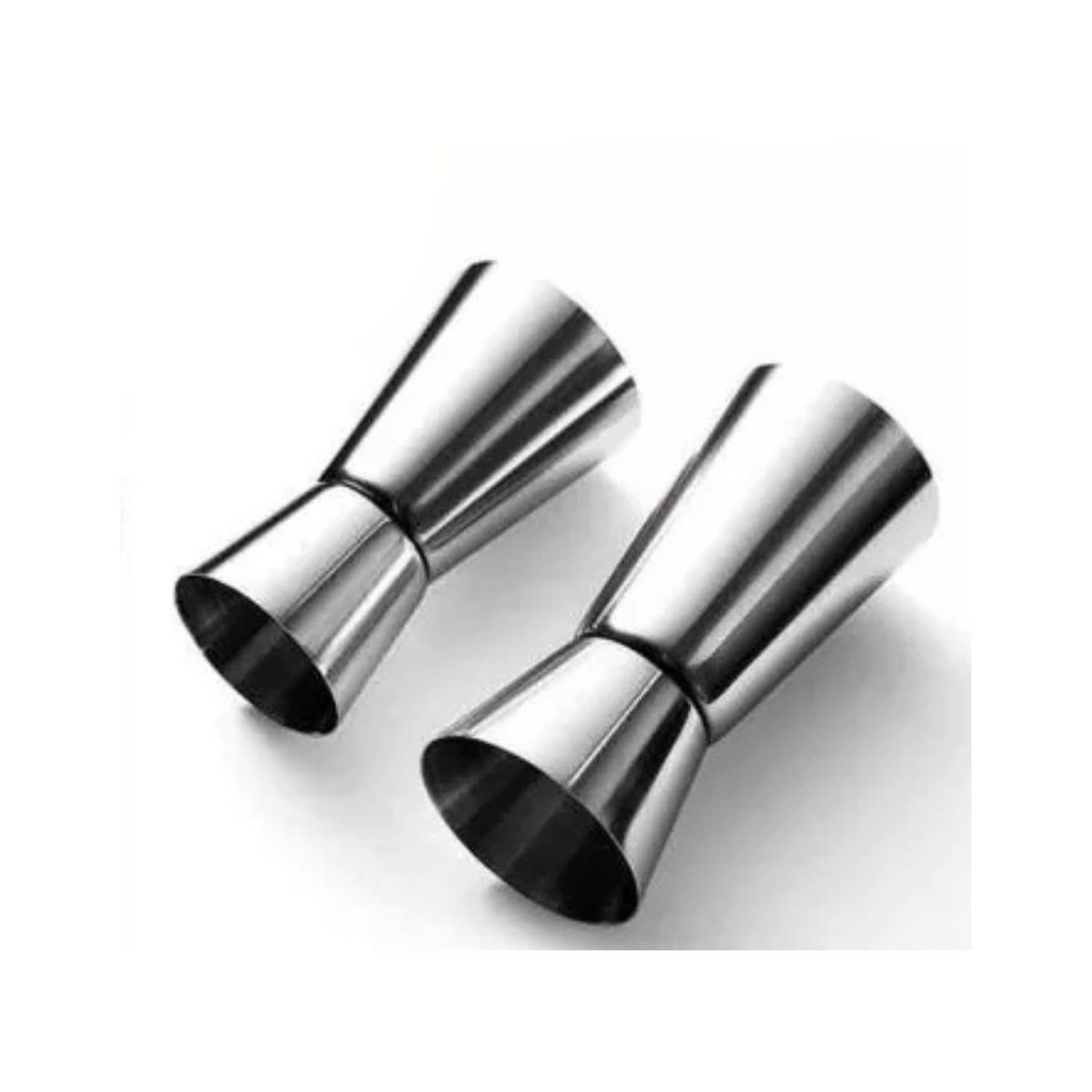 GENERICO - Medidor Doble Acero 15-30ml Coktail Bebidas Tragos Alcohol Bar