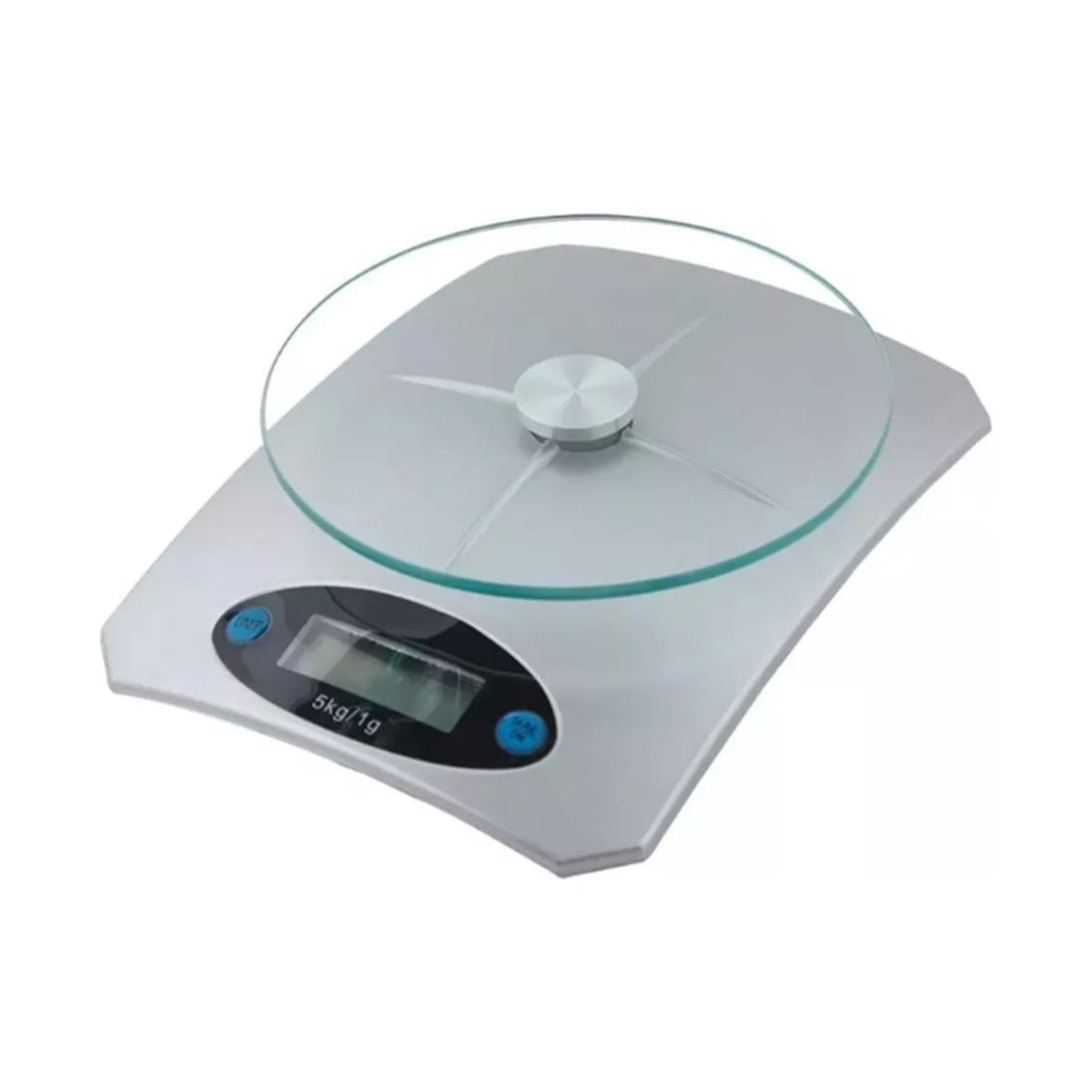 GENERICO - Balanza digital 5kg Bandeja De vidrio Reposteria Cocina