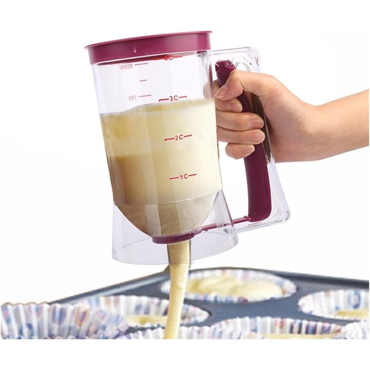 GENERICO - Dispensador De Masas Líquidas Para Repostería Wafle Panqueque