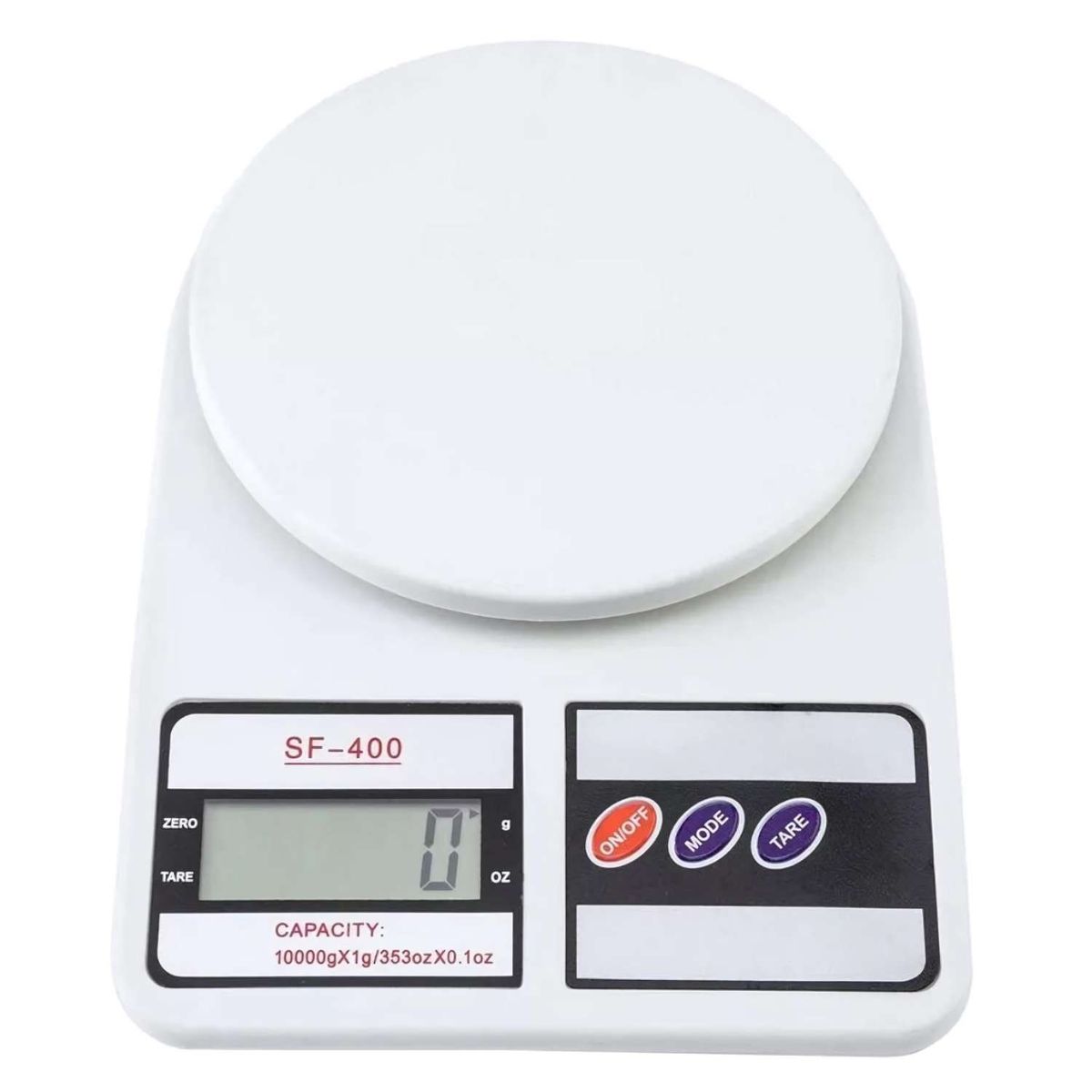 GENERICO - Balanza Pesa Digital Cocina Comercio Hasta 10kg Pantalla LCD