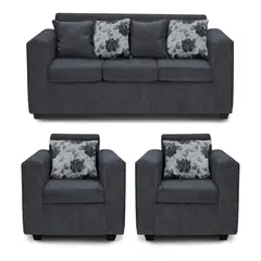 ADONIS LEUDH - Living 3+1+1 Ezeiza Chenille Marengo XL