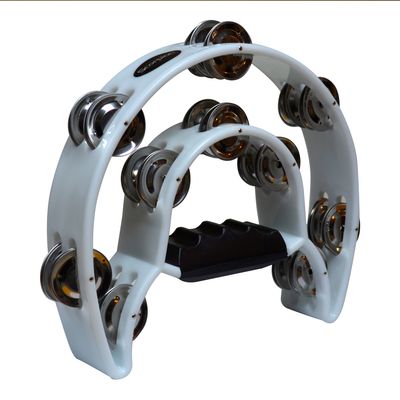 Imagen 2 del producto PANDERO MEDIA LUNA DOBLE BLANCO