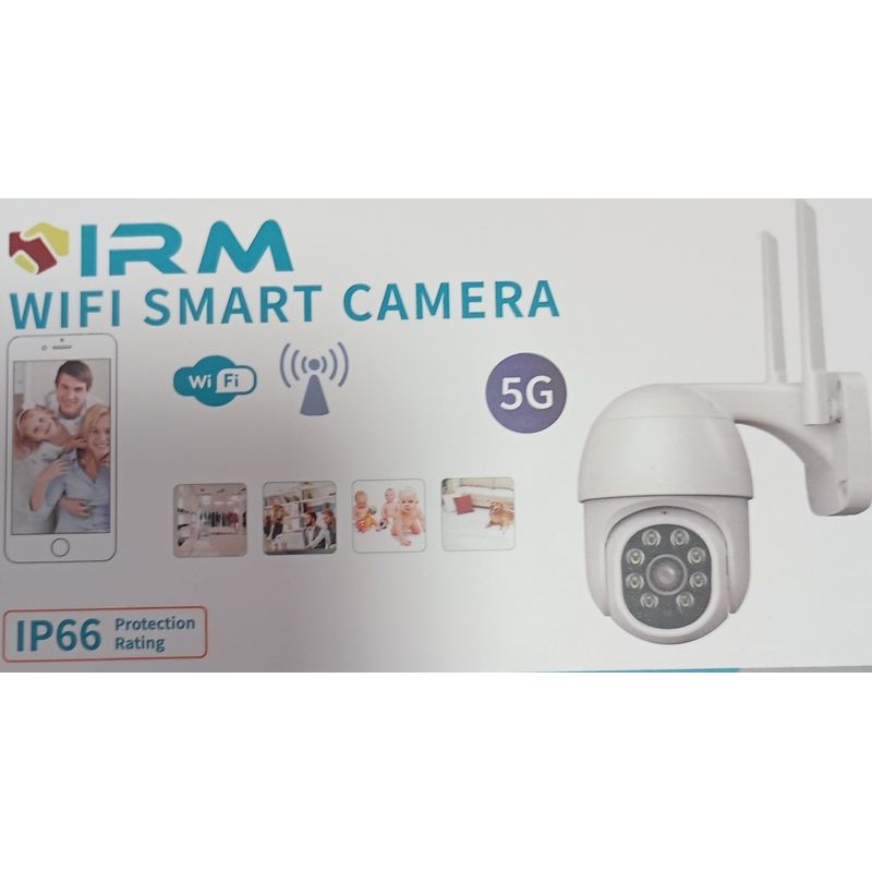 GENERICO - Camara Wifi Smart IRM IP66 interior exterior 2.4 y 5.8 GHZ.