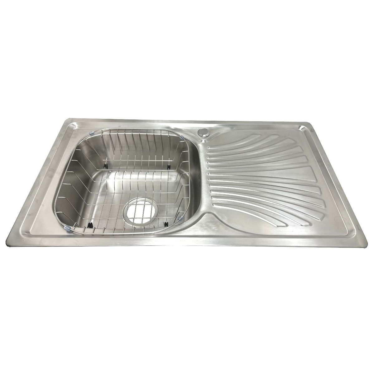 OEM - LAVAPLATOS DEKORA 78X44 CM EMPOTRAR SOBRE CUBIERTA SECARDO DERECHO