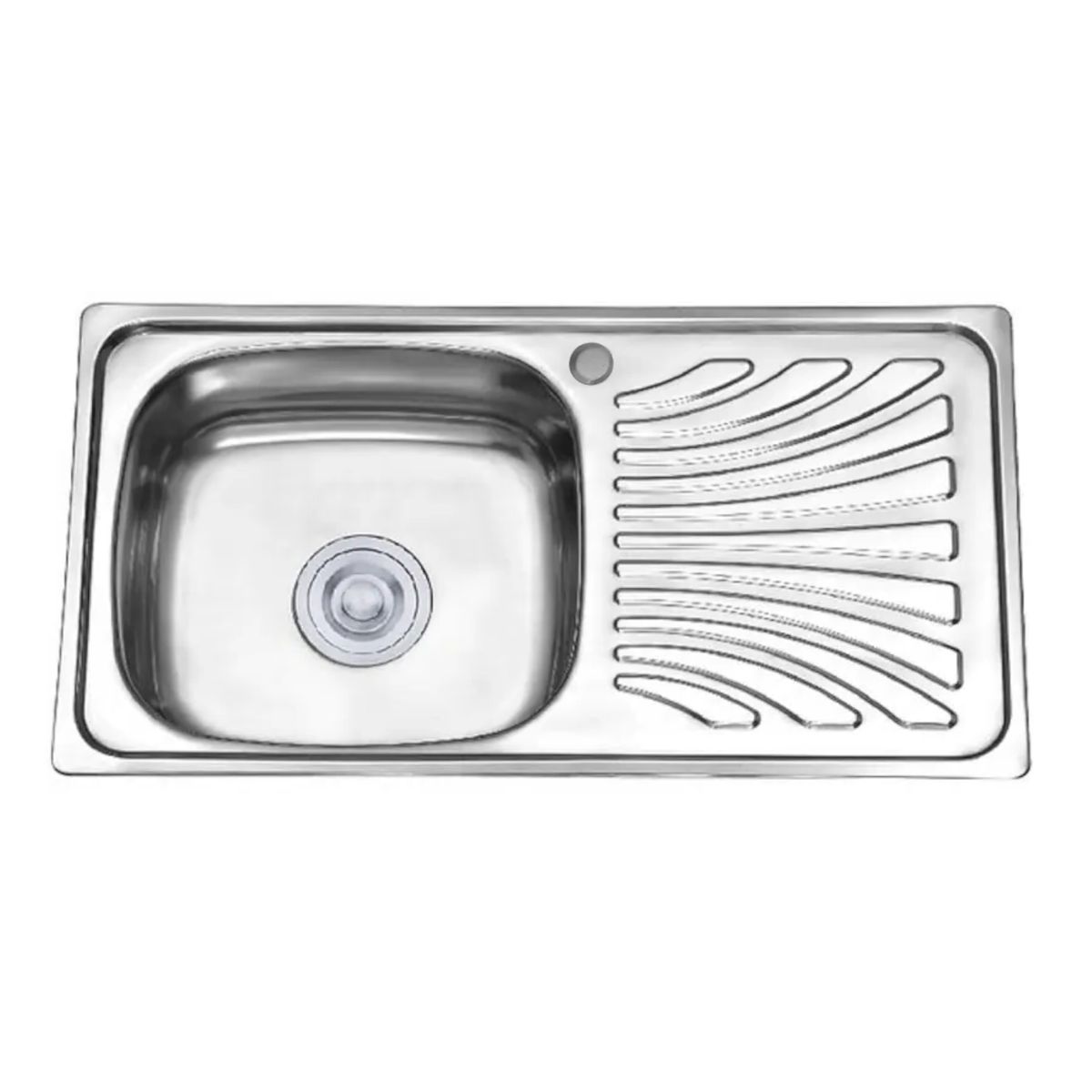 OEM - LAVAPLATOS DEKORA 78X44 CM EMPOTRAR SOBRE CUBIERTA SECARDO DERECHO