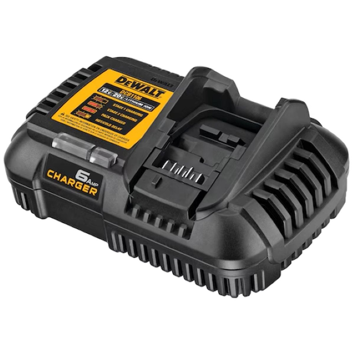 DEWALT - Cargador Rápido 12V/20V/60V MAX DCB1106-B2 Dewalt