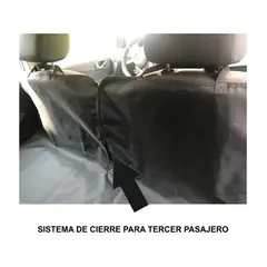 GENERICO - Lona Funda Manta Protectora Cubre Asiento Auto Para Perros Color Negro