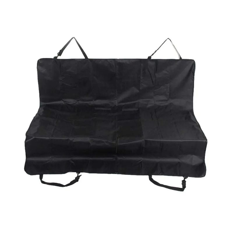 GENERICO - Funda Protectora Para Asientos de Auto Mascotas Negro.