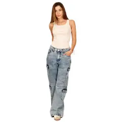 DIVINO JEANS - Jeans Carlota I Azul