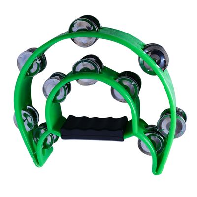 Imagen 2 del producto PANDERO MEDIA LUNA DOBLE VERDE