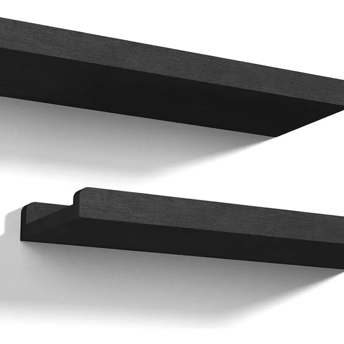 GENERICO - Repisas Flotantes De Madera Modernas Y Rusticas Macizas X2 Marrón