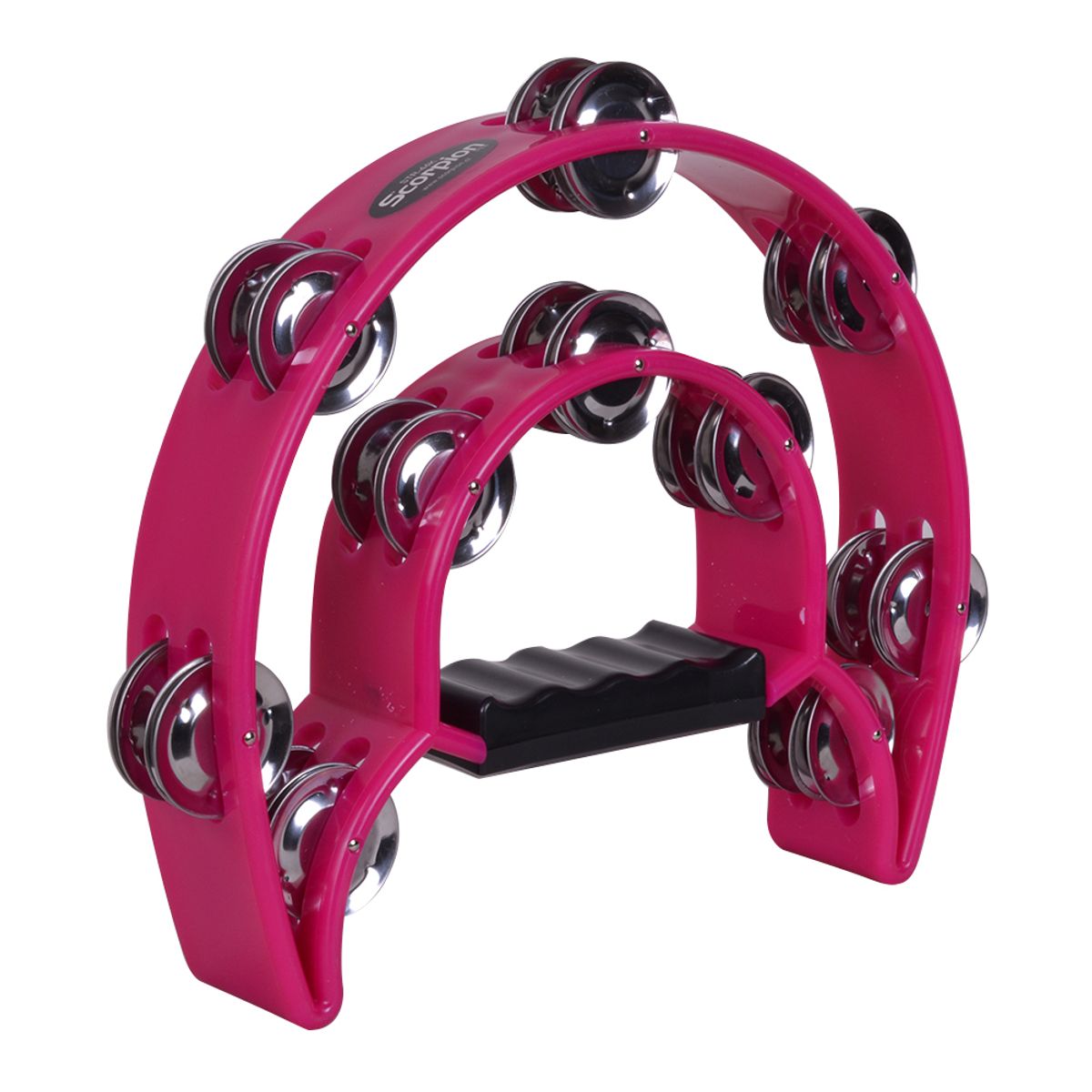 SCORPION - PANDERO MEDIA LUNA DOBLE FUCSIA SCORPION