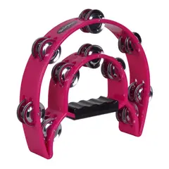 SCORPION - PANDERO MEDIA LUNA DOBLE FUCSIA