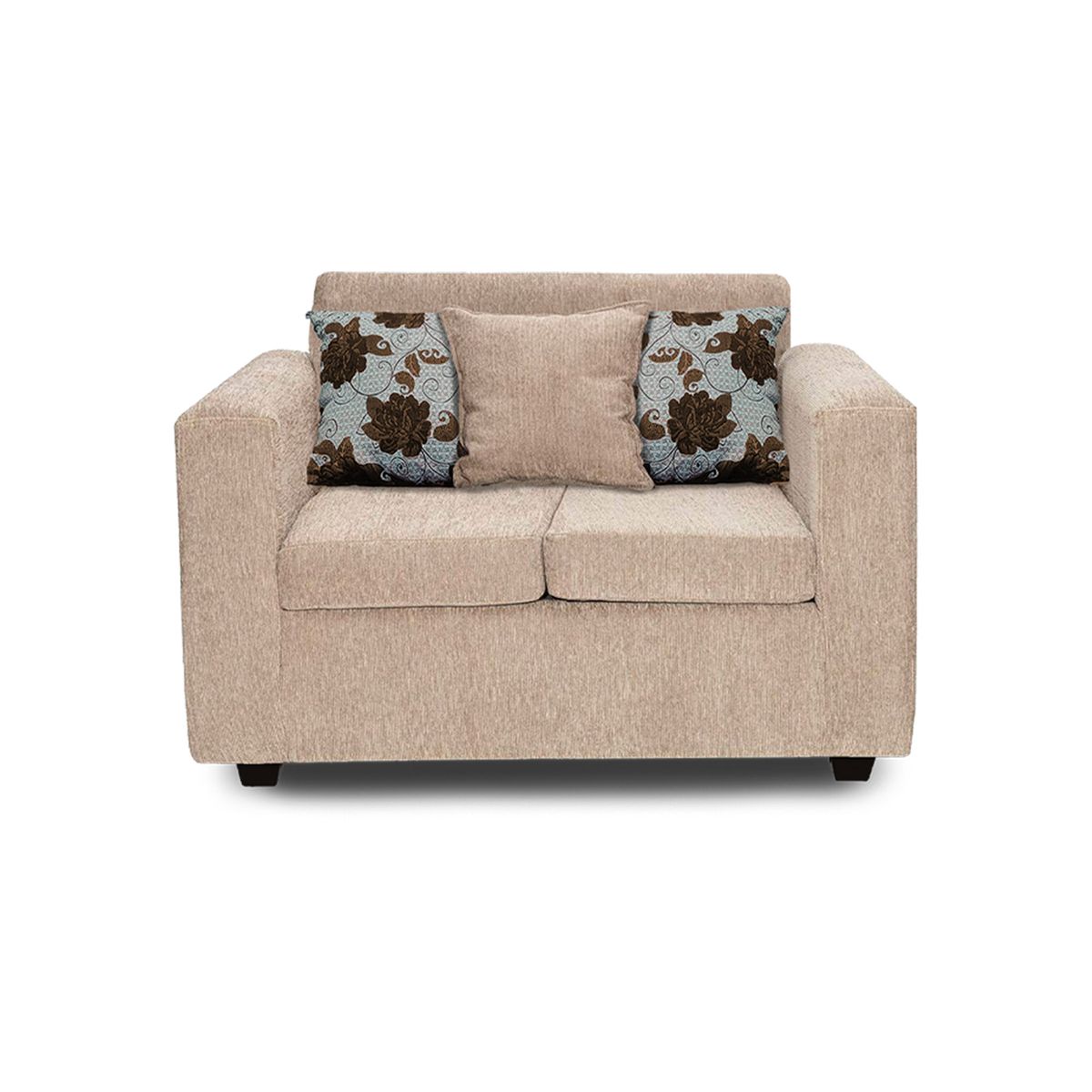 ADONIS LEUDH - Sofá 2 Personas Ezeiza Chenille Beige