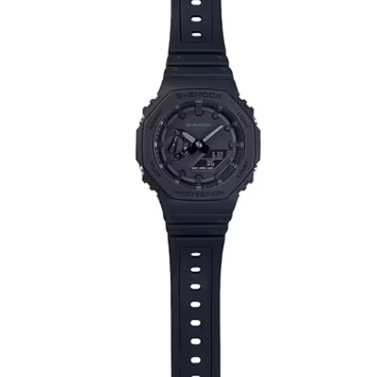 G-SHOCK - Reloj G-SHOCK Digital GA-2100-1A1 CarbonoResina Hombre Negro