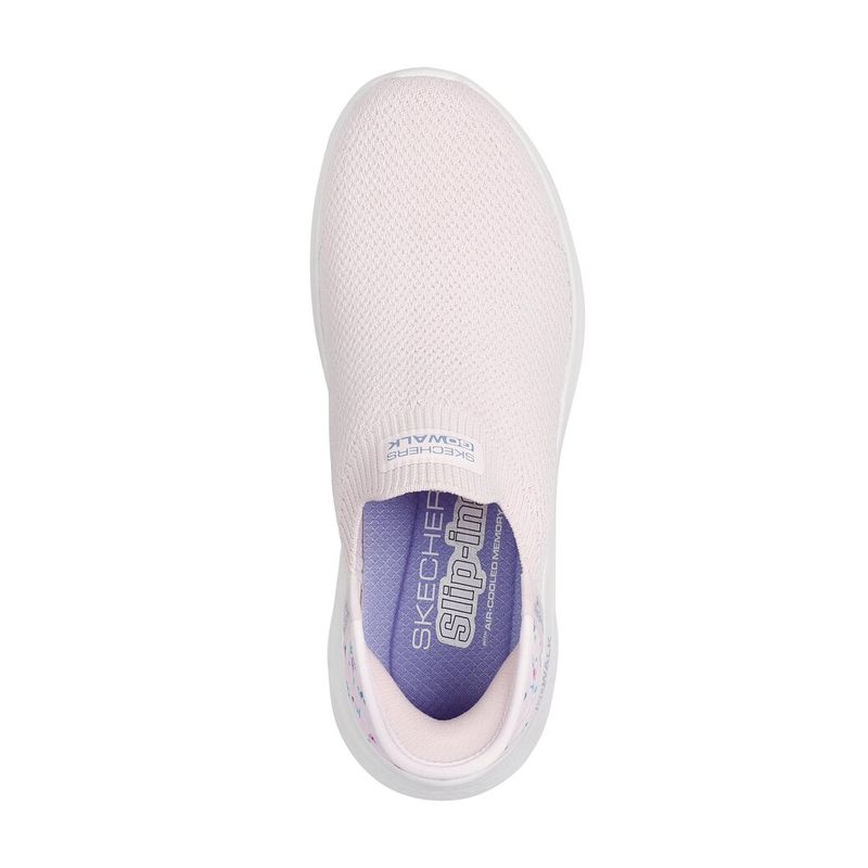 SKECHERS - Zapatilla Mujer Go Walk Flex Sunset Rose Rosado Skechers