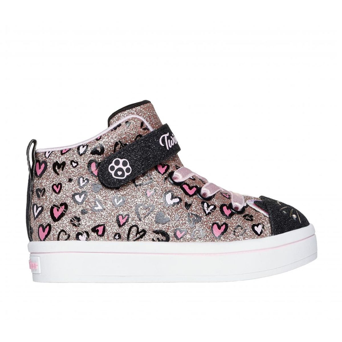 SKECHERS - Zapatilla Niña TwiLites 20 Kitty Cutie Rose Gold Skechers