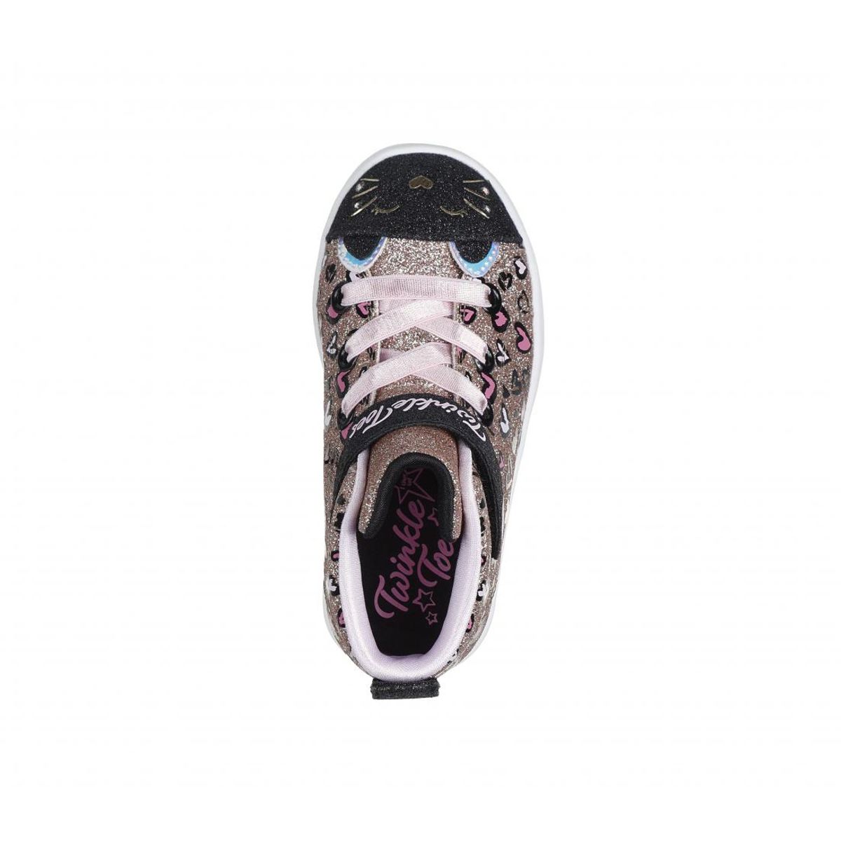 SKECHERS - Zapatilla Niña TwiLites 20 Kitty Cutie Rose Gold Skechers