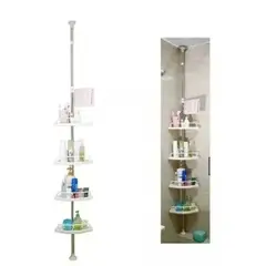 GENERICO - Organizador De Baño Esquinero Con Altura Regulable