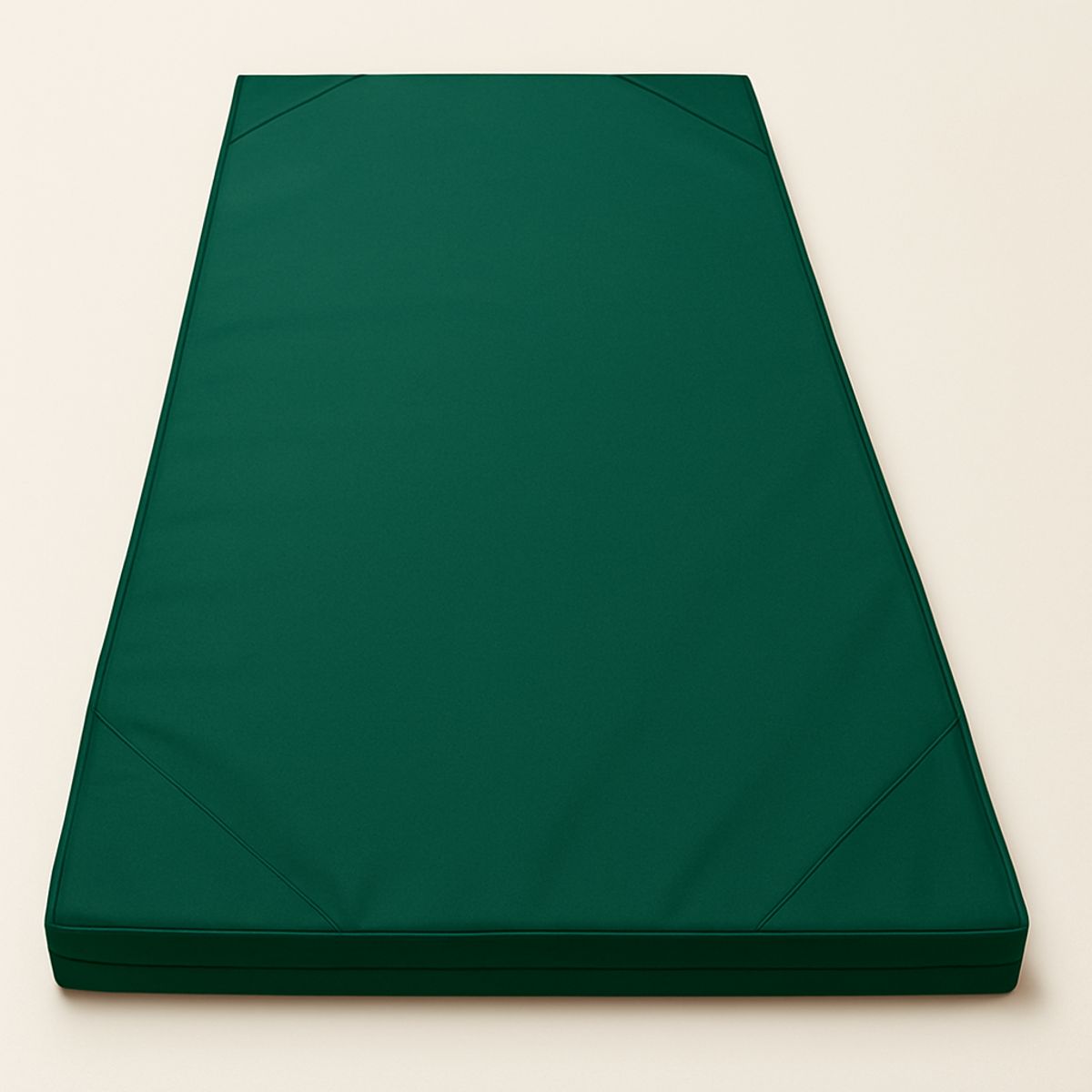 REHUCE - Colchoneta deportiva individual 100x50x4 cm - Verde Pasto.