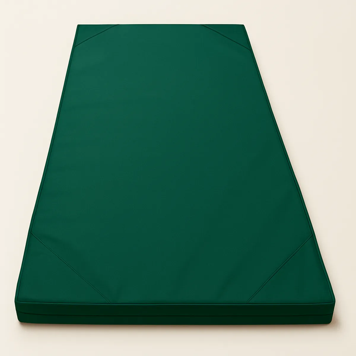 REHUCE - Colchoneta deportiva individual 100x50x4 cm - Verde Pasto.
