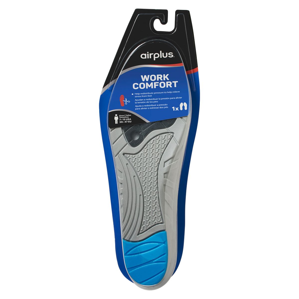 AIRPLUS - PLANTILLA WORK COMFORT HOMBRE TALLA 40-46 RECORTABLE AIRPLUS
