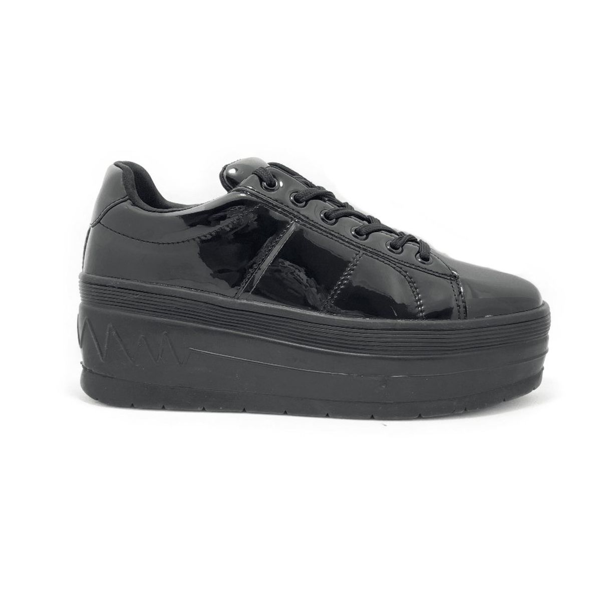 POZATINI - Zapatilla Cami Negro Charol- MININAS