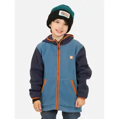 MAUI AND SONS - Poleron Micropolar Coastal Celeste Infantil - Celeste