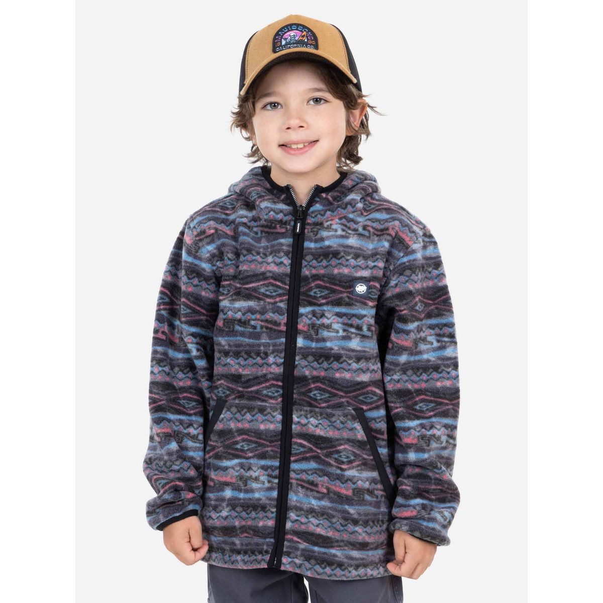 MAUI AND SONS - Poleron Micropolar Tik Multicolor infantil Maui And Sons - Multicolor