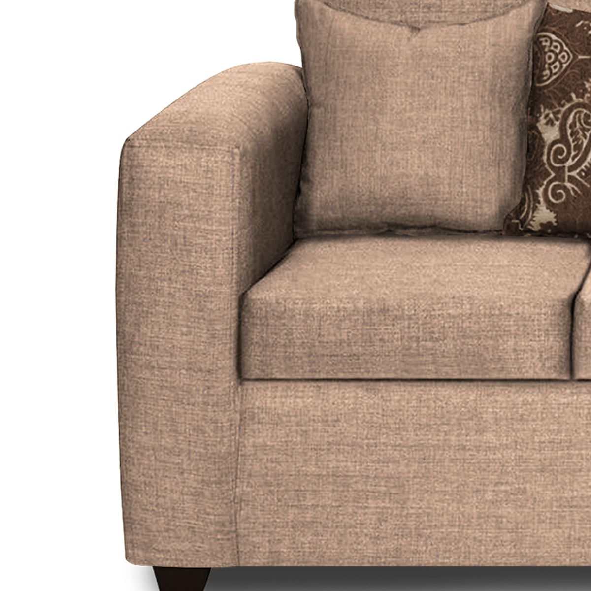 ADONIS LEUDH - Sofá Seccional Intercambiable Ezeiza Tela Lisa Beige