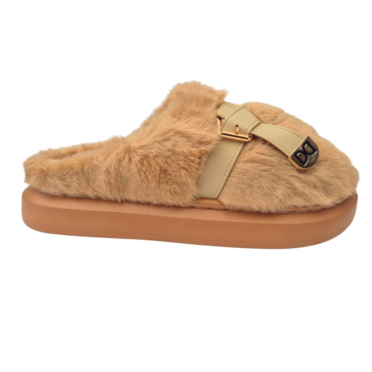 GENERICO - Pantuflas Mujer Aplicación Cinturón Suela Confortable 2024-18