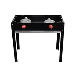 IMAHE - ANAFE ALTO 2 QUEMADORES GLP - Plateado