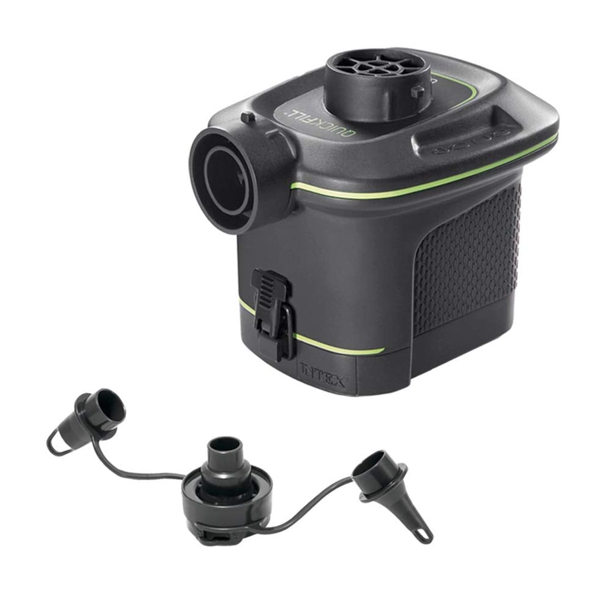 INTEX - Inflador Eléctrico a Pilas Intex Quick Fill 420 L/minuto