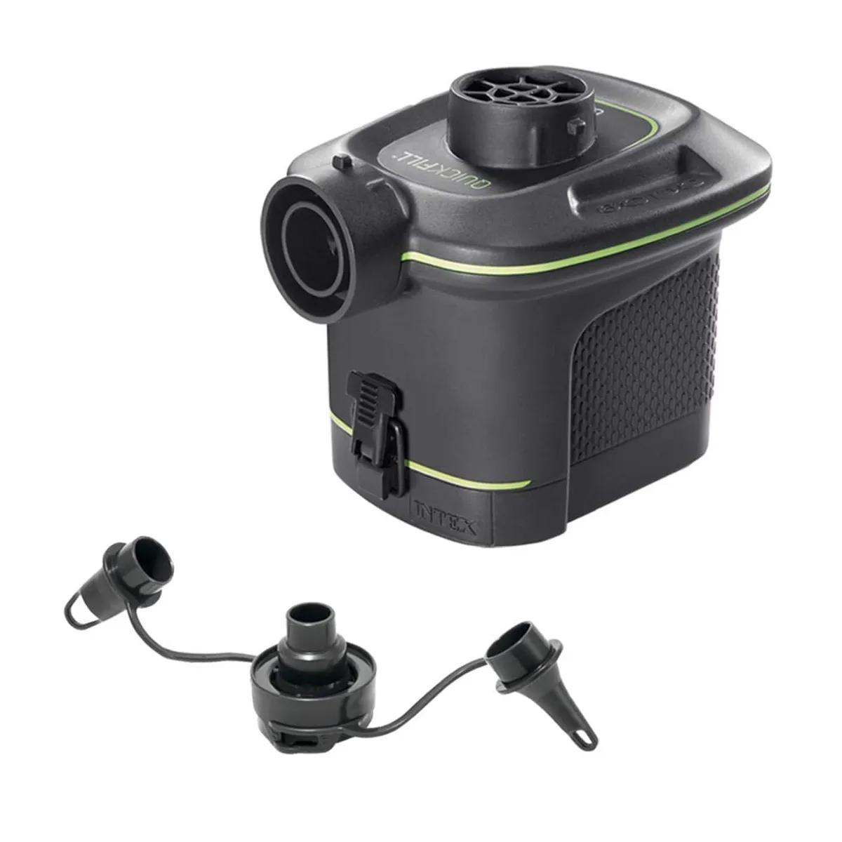 INTEX - Inflador Eléctrico a Pilas Intex Quick Fill 420 L/minuto