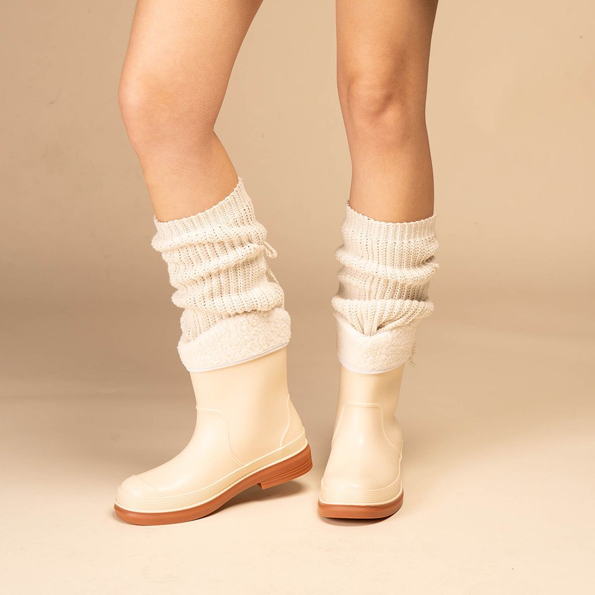 CHINITOWN - Bota de Agua Mujer Blanco Nosisa Chinitown