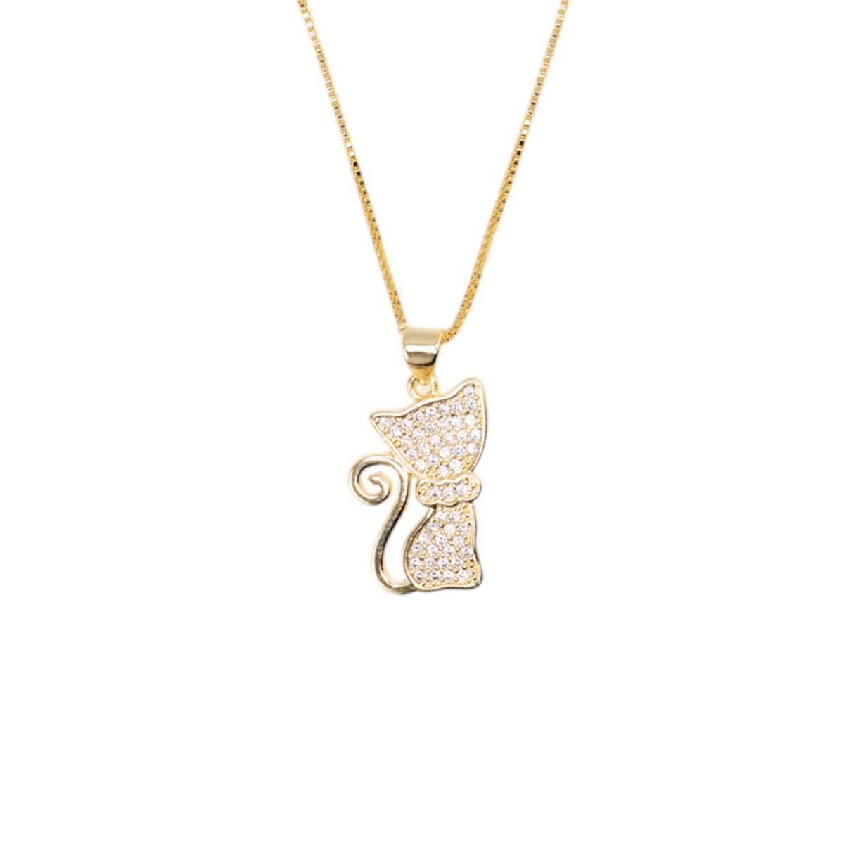 JOYAS MONTERO - Collar Samba con Microcircones Baño de oro 24k