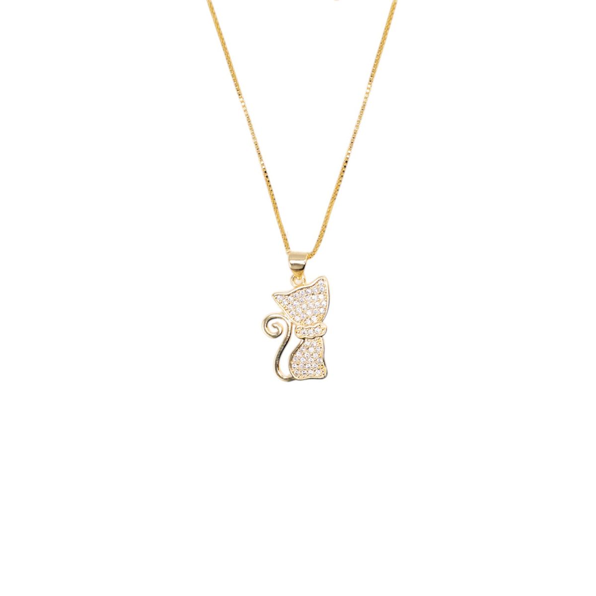 JOYAS MONTERO - Collar Samba con Microcircones Baño de oro 24k