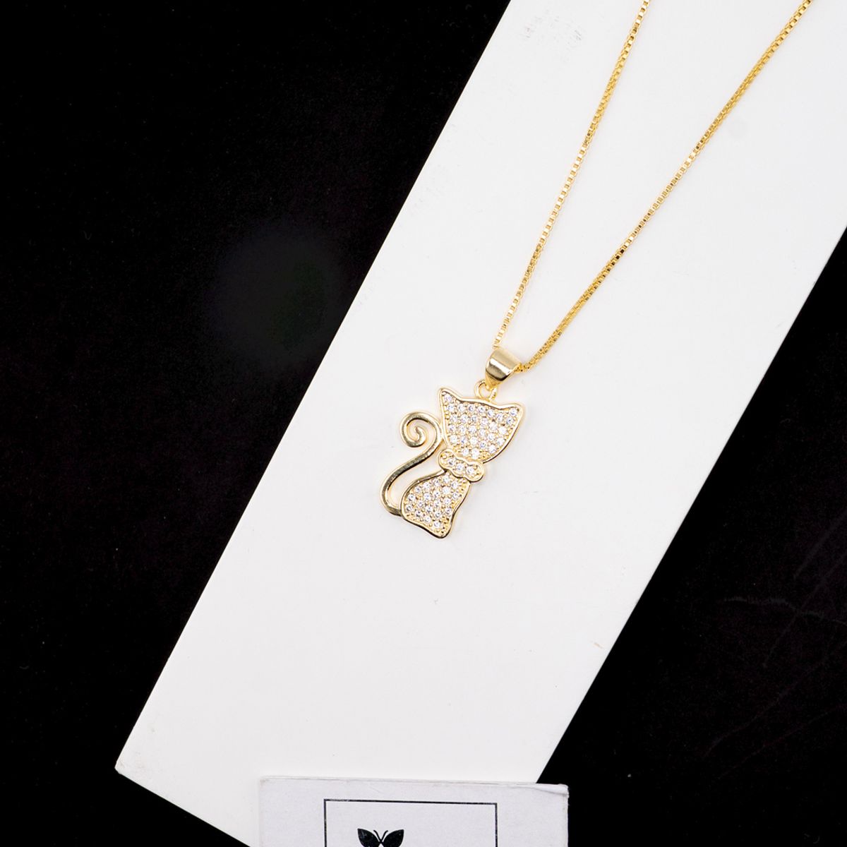 JOYAS MONTERO - Collar Samba con Microcircones Baño de oro 24k