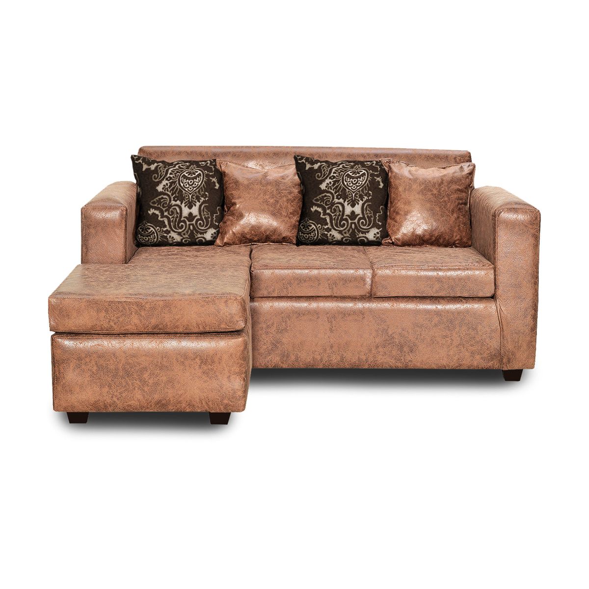 ADONIS LEUDH - Sofá Seccional Intercambiable Ezeiza Envejecido Terracota