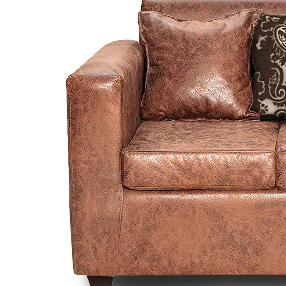 ADONIS LEUDH - Sofá Seccional Intercambiable Ezeiza Envejecido Terracota